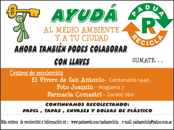 Reciclado de llaves